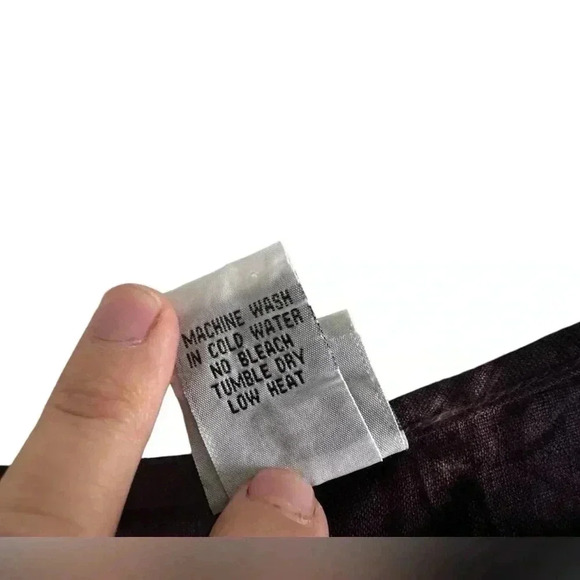 MINDSET BY XCVI Linen Crochet Trim Tunic Size L - Picture 12 of 14